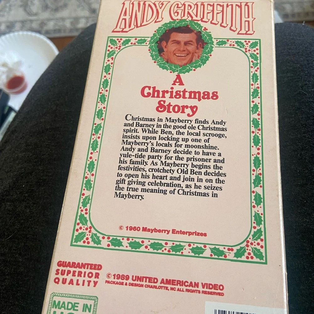 RARE-Andy Griffith Show: A Christmas Story VHS